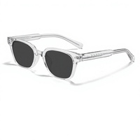 Gafas de Sol Unisex de Diseño para Mujer, Lentes Polarizadas TR90 TAC, Ligeras, Color Verde Grisáceo, Cuadradas, Protección UV400, para Conducir, Modelo CL 8648