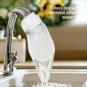 Filtre à eau pour robinet, cartouche en coton, purificateur <span class=keywords><strong>d</strong></span>'eau domestique, purification de l'eau du robinet de cuisine, élimine la rouille, les sédiments, le calcaire, <span class=keywords><strong>ioniseur</strong></span> - Product Image 2