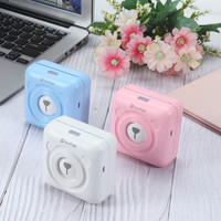 Mini-imprimante d'autocollants de poche Portable sans fil, Machine d'autocollants d'imprimante d'étiquettes thermiques