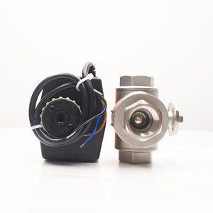 Клапан Winvall 230 В/110 В/24VAC 3 Way SS304 электрический, шаровые краны горячей смеси воды DN15/DN20/DN25 моторизованный клапан из нержавеющей стали - Product Image 5