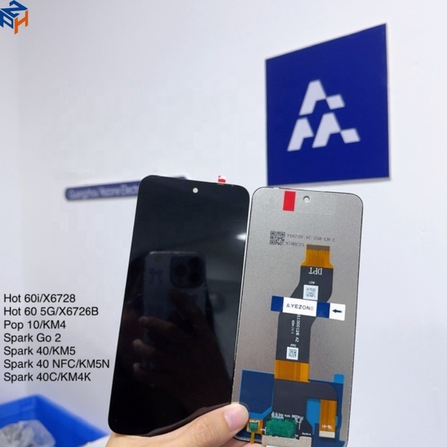 Wholesale Pantalla for Tecno Infinix Itel Display Spark 40C 40 Go2 Hot 60 5G Hot 60I Screen for Tecno Pop 10 Mobile Lcds
