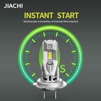 JiaChi Factory H7 bombilla de faro Led H1 H3 H11 H4 9005 9006 Super brillante DRL lámpara de circulación diurna 6000K 6500K coche automotriz 12V