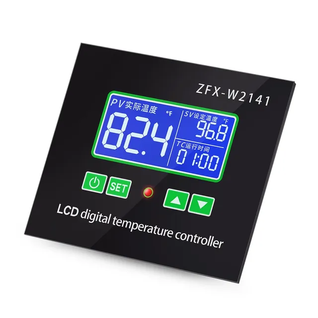 Microcomputer Intelligent Thermostat New Digital Display Thermometer Heating/Cooling Temperature Control Instrument