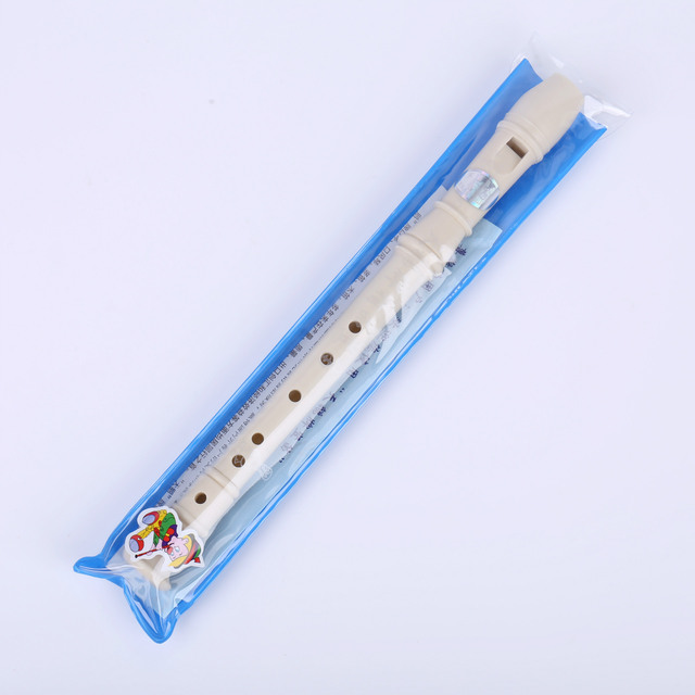 6 Holes Long Flute Instrument for Children Educational Tool Popular Musical Soprano Recorder