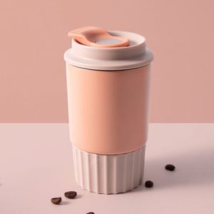 Bouteille isotherme en silicone et acier inoxydable pour lait, café et autres boissons - Product Image 1