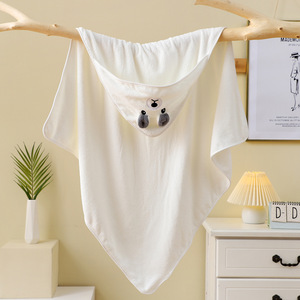 Grande serviette personnalisée en usine pour enfants Sac à capuche pour bébé doux et doux pour la peau Châle <span class=keywords><strong>Cape</strong></span> à capuche en velours corail Serviette <span class=keywords><strong>de</strong></span> <span class=keywords><strong>bain</strong></span> - Product Image 5