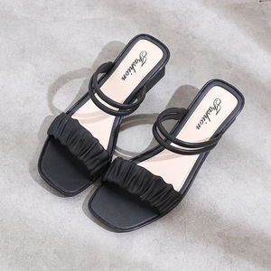 Sandalias de cuña con plataforma y tacón grueso de diseñador para mujer, estilo casual, de verano - Product Image 3