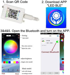 Anelli <span class=keywords><strong>Halo</strong></span> <span class=keywords><strong>RGB</strong></span> COB per Auto 60MM 70MM 80MM 90MM 100MM <span class=keywords><strong>110MM</strong></span> 120MM, Anelli <span class=keywords><strong>Halo</strong></span> per Fari Auto con App Mobile e Copertura - Product Image 4