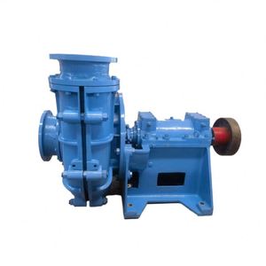 Bomba de Lodos Horizontal de 6 Pulgadas, Bomba Centrífuga de Concreto y Arena con Motor Eléctrico, Bomba de Lodos para Minería - Product Image 1