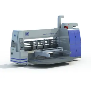 Impresora flexográfica ranuradora troqueladora para la fabricación de cartón corrugado