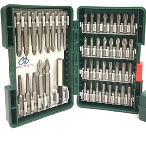 Đài Loan S2 thép 46pcs Xoắn bit công cụ màu xanh lá cây tuốc nơ vít bit Bộ - Product Image 1