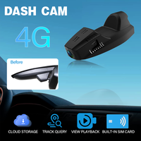 Holroadx Caméra embarquée 4G à double objectif avec vision nocturne pour Ford Kuga Escape Aisa Europe Afrique Plug&Play