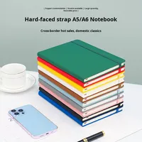 Carnet de notes A5 en cuir personnalisé avec logo pour réunions d'affaires transfrontalières, idéal pour les étudiants et le bureau (vente en gros)