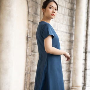 LUTZ Brand Robe décontractée pour femmes Haute qualité 100% Coton Nouveau Design Respirant et Confortable Fabrication Vietnam - Product Image 4