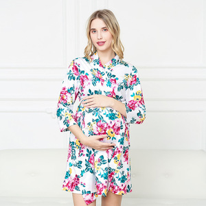 Vêtements de nuit pour femmes enceintes, cadeau de maternité, vêtements de <span class=keywords><strong>maison</strong></span> amples pour femmes - Product Image 4