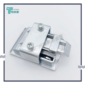 กุญแจล็อคประตูแบบซ่อน Turnes LS731 ผลิตจากโลหะผสมสังกะสี สำหรับตู้ไฟฟ้า รูปทรงสี่เหลี่ยมแบน ใช้กับเครื่องจักรอุตสาหกรรม - Product Image 4