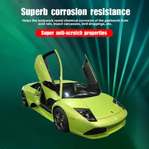 Bảo vệ môi trường phim xe hơi màu xanh lá cây phun sơn xe