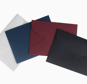 Cartes de remerciement avec bordure dorée et enveloppes, qualité supérieure pour mariage et affaires - Product Image 2