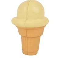 Vente en gros de balles anti-stress marron en forme de donut, jouets sensoriels, balles anti-stress en mousse PU personnalisables avec logo, jouets anti-stress en forme de pain