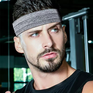 Wholesale Soft <b>Elastic</b> Sports Sweatband Breathable Yoga Running <b>Headband</b> - Product Image 4