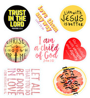 100 pièces motivationnel jésus chrétien lettre citations Graffiti autocollant pour téléphone bouteille sac étanche étiquette personnalisée