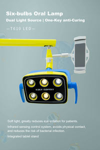 Conjunto completo de instrumento odontológico, cadeirinha de segurança a10 com terapia oral - Product Image 2
