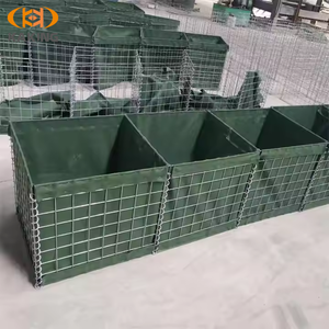 Hebei fabrika sel savunma Bastion kum torbası Gabion savunma bariyeri acil istinat duvar bariyerleri kum duvar Bastions - Product Image 5
