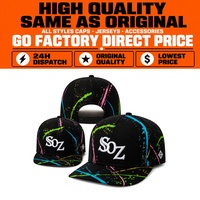 Gorra de Béisbol Ajustada de Calidad AA, Estilo Vintage Snapback, Bordada, Estilo Hip Hop, Deportiva, Original Era, en Oferta