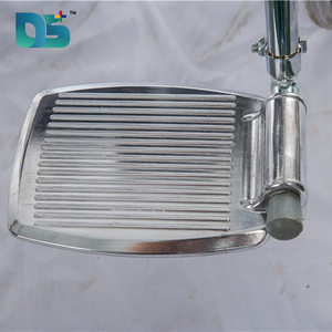 Diseño Popular Respaldo alto Marco de aleación de aluminio Ángulo ajustable Reposacabezas plano Freno de línea Fácil movilidad Silla de ruedas <span class=keywords><strong>manual</strong></span> - Product Image 6