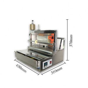 Semi-Automatic Electric Gift Wrapping <b>Machine</b> for Perfume Boxes Cans Engine Core 20times/min Easy Operation New Commodity - Product Image 2