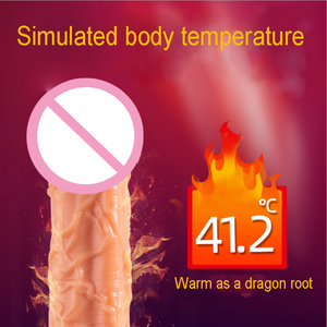 Real Skin <strong>Female</strong> Masturbator Thrusting Silicone Dildo Vibrator with Real Feeling <strong>for</strong> Women <strong>Sex</strong> <strong>Toy</strong> - Product Image 4