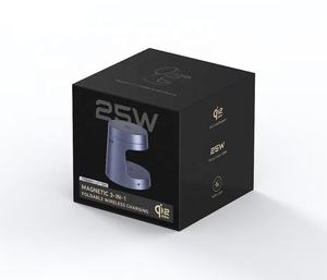 ที่ชาร์จไร้สายแม่เหล็กแบบพกพา QI2.2 ดีไซน์มินิขนาดกะทัดรัดอเนกประสงค์ พร้อมลำโพงและไฟกลางคืนสำหรับ iPhone และ Apple Watch - Product Image 6