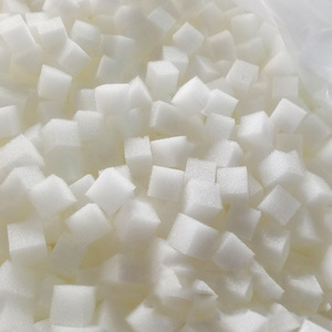 Eliminación de sólidos suspendidos de alta eficiencia Medios de filtro de PP cuadrados flotantes Tratamiento de aguas residuales industriales Filtro de agua no tejido - Product Image 1