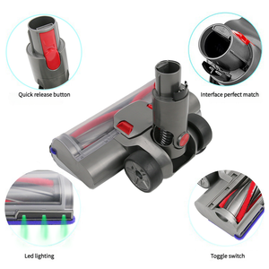 <span class=keywords><strong>Brosse</strong></span> à rouleau électrique réutilisable Binggoo pour sols durs, tête de <span class=keywords><strong>brosse</strong></span> motorisée, accessoire de détection de poussière, lumière verte, compatible avec <span class=keywords><strong>Dyson</strong></span> V7 <span class=keywords><strong>V8</strong></span> V10 V11 - Product Image 6