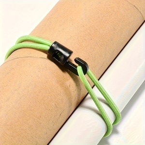Cordon élastique à haute élasticité avec crochets, tendeur en caoutchouc pour bâche de camping, utilisation polyvalente, super extensible - Product Image 3