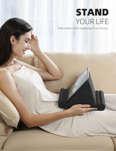 <span class=keywords><strong>Support</strong></span> de tablette Lamicall PL02 pour <span class=keywords><strong>ordinateur</strong></span> <span class=keywords><strong>portable</strong></span>, coussin doux, <span class=keywords><strong>support</strong></span> de lit, multi-angles, avec poche latérale pour téléphone et tablette - Product Image 2