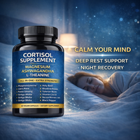Complément Herbal de Soutien au Cortisol Marque Blanche – 60 Capsules Végétaliennes avec CLA, Extrait de Thé Vert, Magnésium – Service OEM
