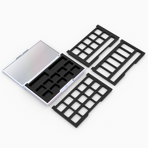 Wholesale Custom Plastic Eyeshadow <b>Box</b> 12 Colors Private Label Logo Makeup Packaging for Eye Use - Product Image 3
