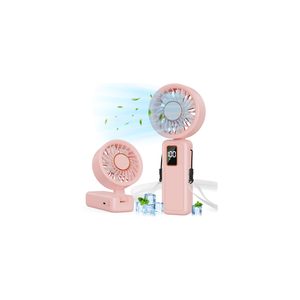 Ventilateur portatif à piles, rechargeable par USB, pliable, pour usage domestique, ventilateur de refroidissement réglable - Product Image 1
