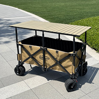 Table pliante mobile et relevable pour camping extérieur et stand de marché nocturne 110x60x60cm