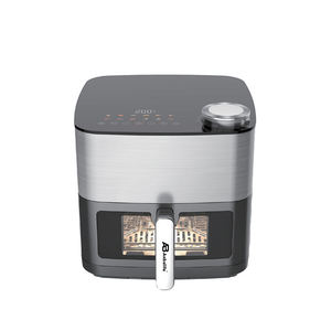 Anbolife Friteuse à air numérique 12-en-1 8L en acier inoxydable avec fenêtre et lumière, écran tactile, entièrement métallique, sans odeur, OEM/ODM - Product Image 1