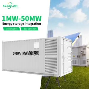 OEM利用可能10年保証リチウム電池太陽電池5MW 10MW 50MW貯蔵エネルギーコンテナパワーバンク