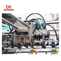 Máquina Plegadora y Encoladora de Cajas de Cartón Eléctrica de Alta Velocidad, Totalmente Automática, con Bomba para Plegado, Encolado y Empaquetado de Cartón Corrugado