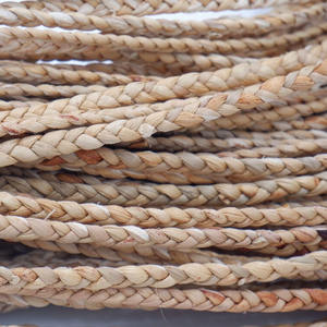 Rouleau de corde tressée en jonc de mer de 6 mm et 12 mm, corde tressée en jacinthe d'eau naturelle, corde décorative pour meubles d'extérieur, 1 rouleau - Product Image 2