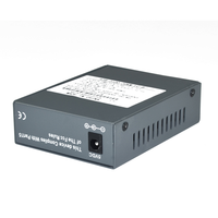 Convertisseur Ethernet rapide 10/100Base-Tx vers 100Base-FX à fibre unique WDM FC 25 km Netlink HTB-3100A/B-25km-FC