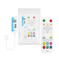 Contrôleur LED RGB IoT double mode SP543E avec télécommande, commande vocale, synchronisation avec haut-parleur intelligent, capture musicale, étanche, garantie 5 ans
