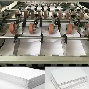 Mesin pemotong kertas A4 produk kertas mesin pembuat Roll ke lembar mesin pemotong kertas A4 gila untuk India