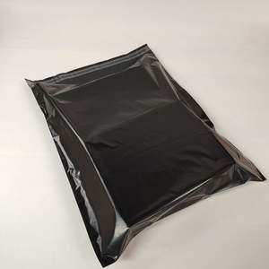 Enveloppe de Courrier Compostable Personnalisée avec Logo Noir, Corps Mat, Impression Blanche, Emballage Plastique, Sac Maier pour l'Expédition - Product Image 5
