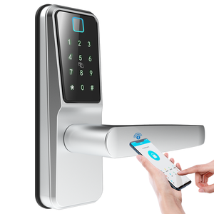 Cerradura inteligente biométrica con huella Digital para el hogar, APP Wifi Ttlock, <span class=keywords><strong>precio</strong></span> de cierre electrónico inteligente con huella dactilar para puerta de seguridad - Product Image 4