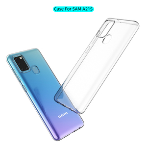 Anti-knock luz TPU transparente claro teléfono caso proteger caso para Samsung Galaxy <span class=keywords><strong>A21S</strong></span> - Product Image 4